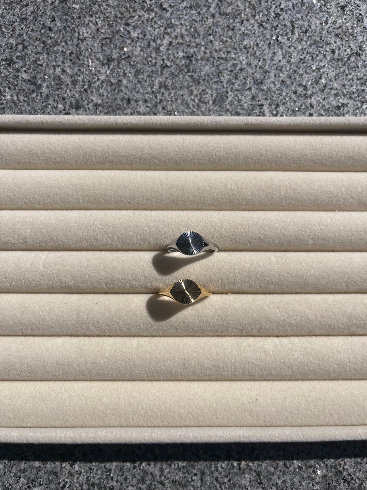 Oval elegant ring (Nr. 010 + 011)