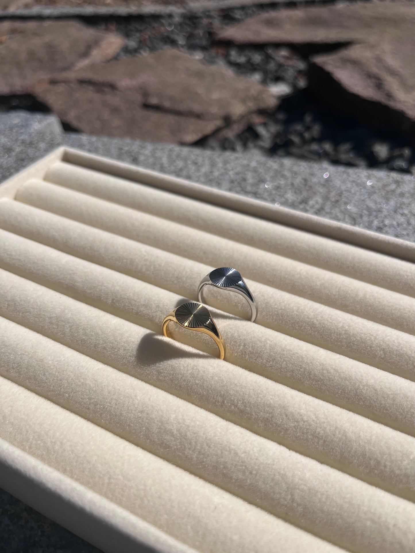 Oval elegant ring (Nr. 010 + 011)