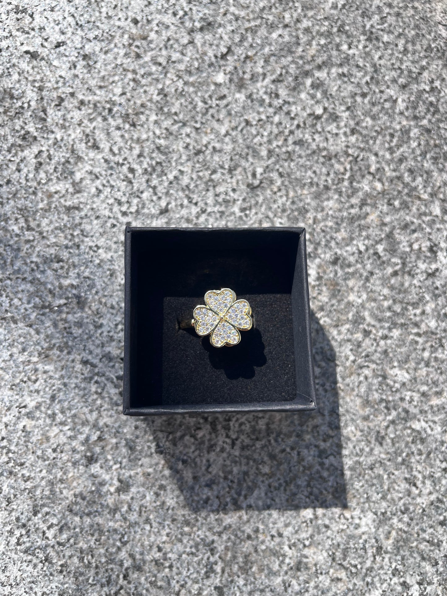 Diamant hjerte ring (Nr. 003)