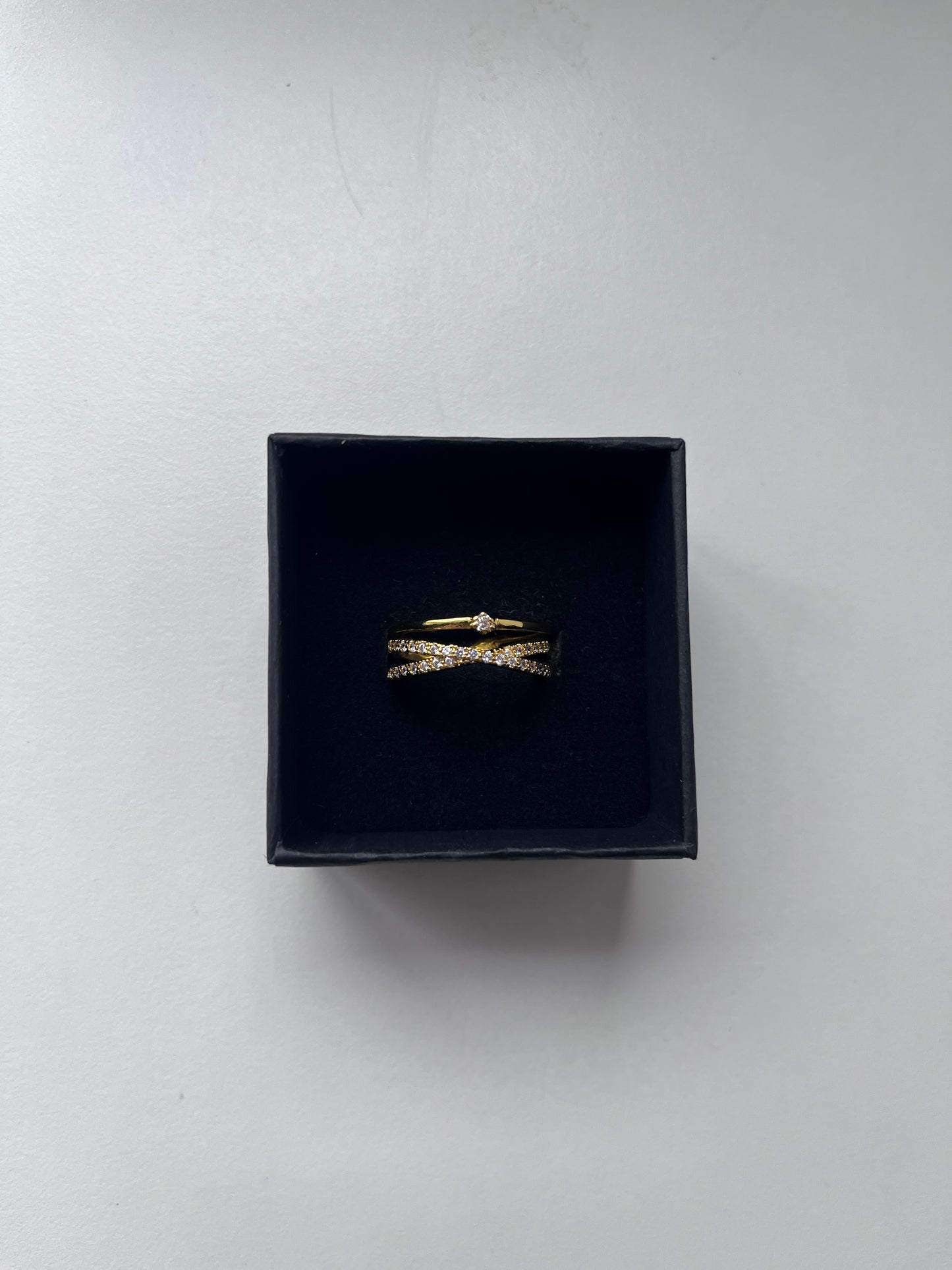 Golden diamond ring (Nr. 006)