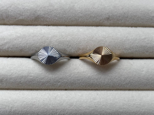 Oval elegant ring (Nr. 010 + 011)
