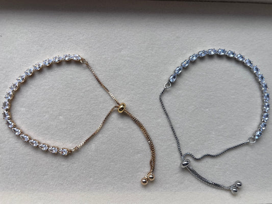 Diamant armbånd (Nr. 039 + 042)